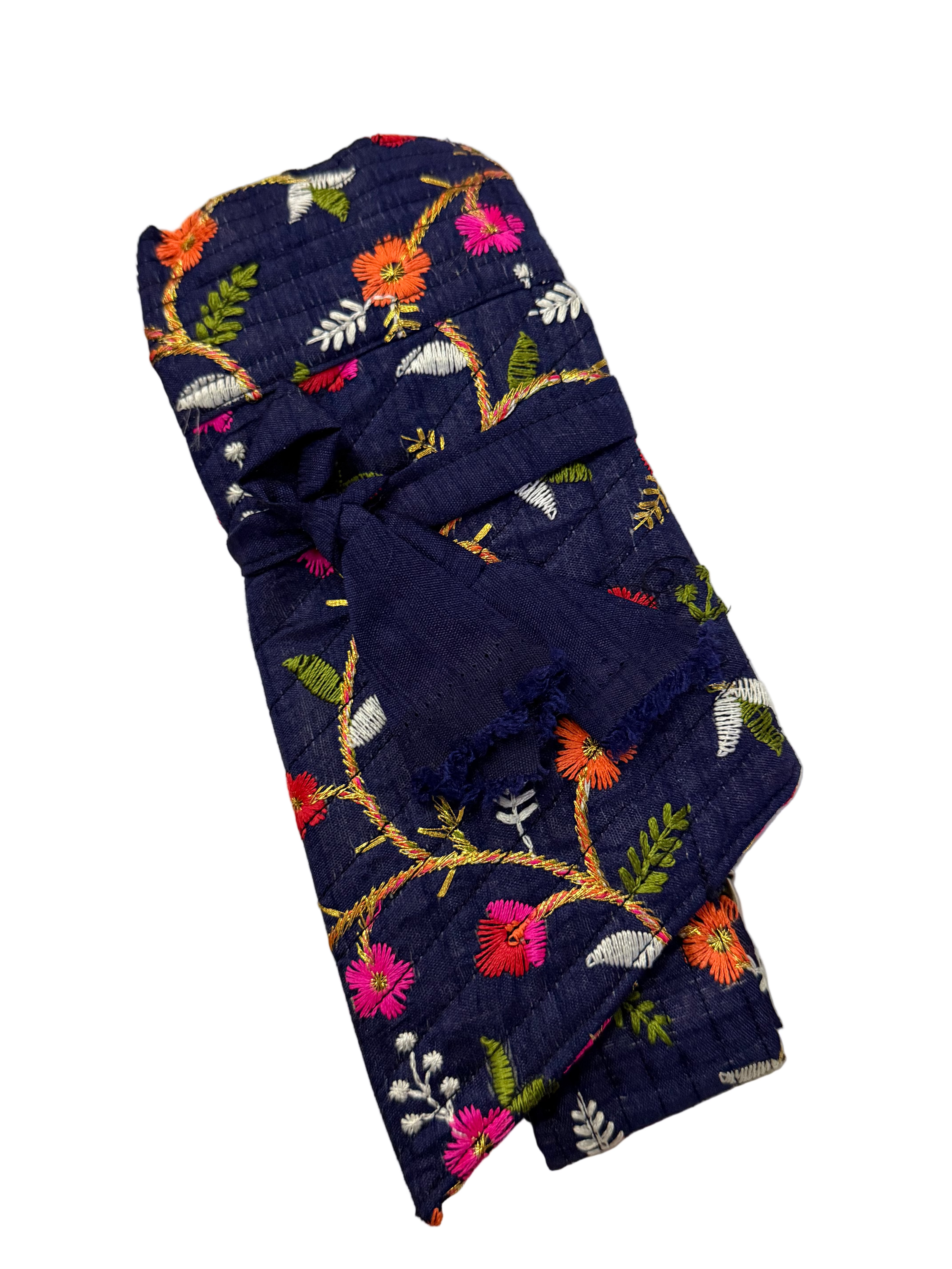 Navy Blue Floral 3ft Gatra