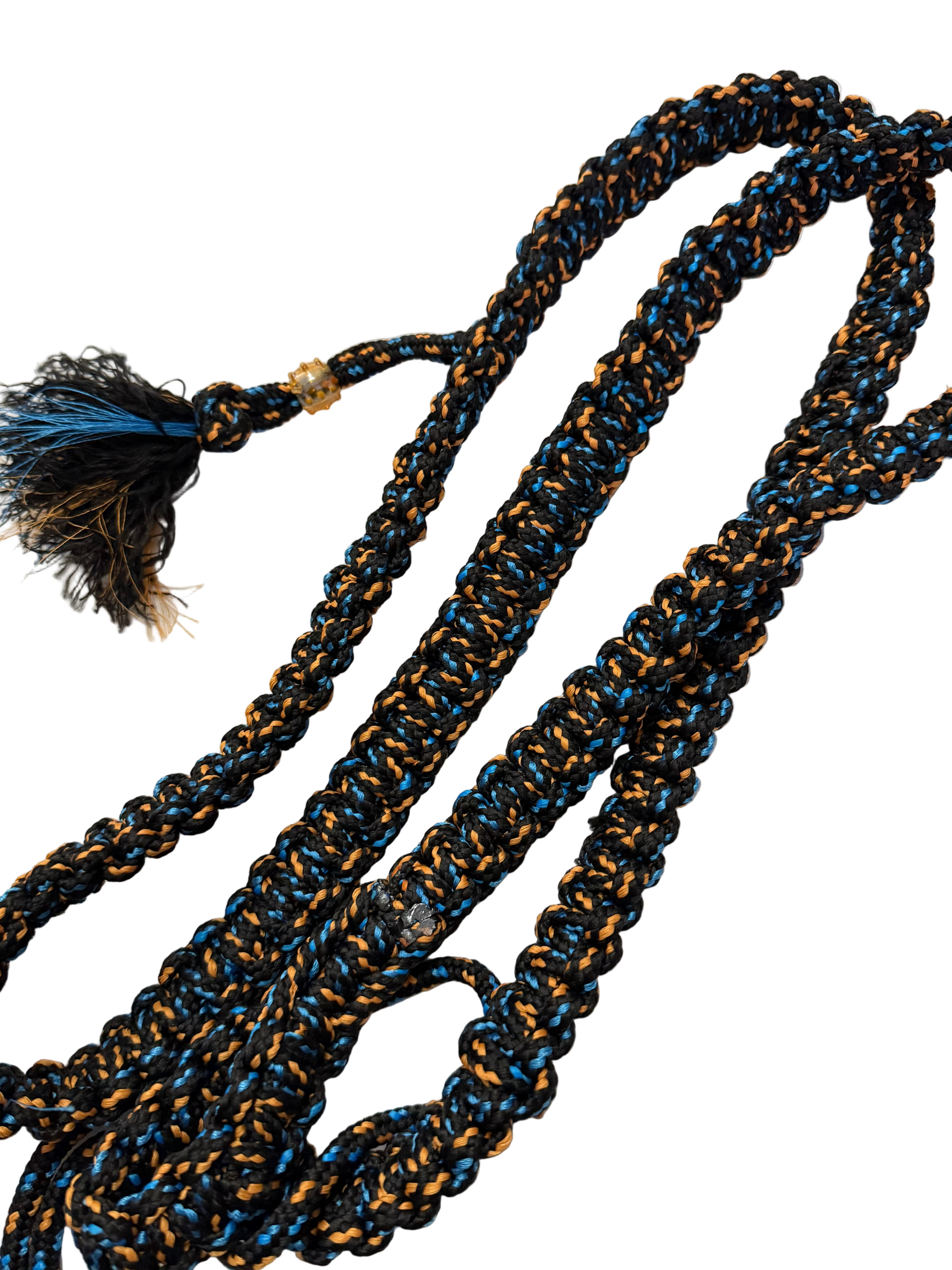 Black Dohri Gatra with Orange& Light blue design
