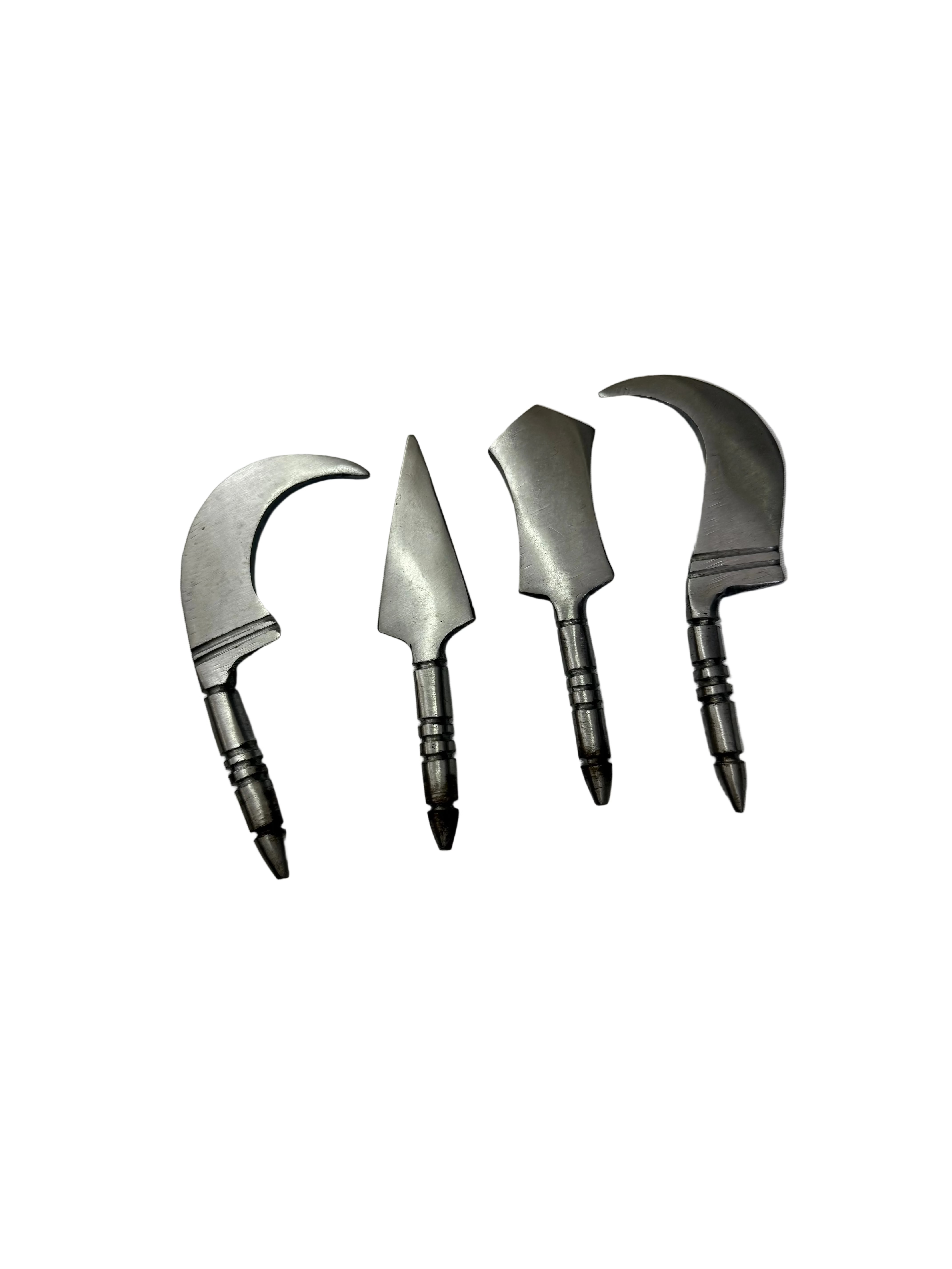 Sarbloh Dumalla Shastar Set x4
