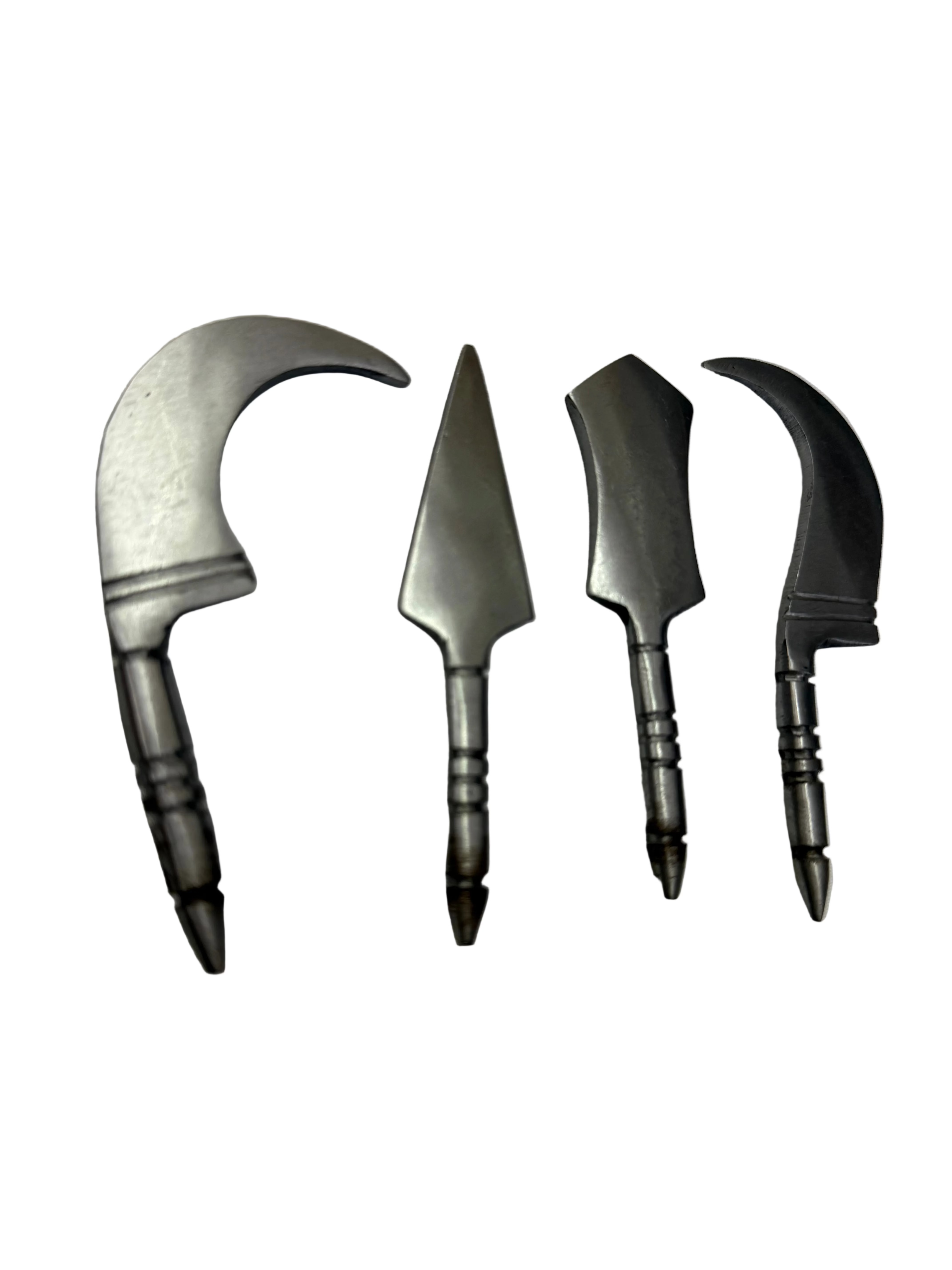 Sarbloh Dumalla Shastar Set x4