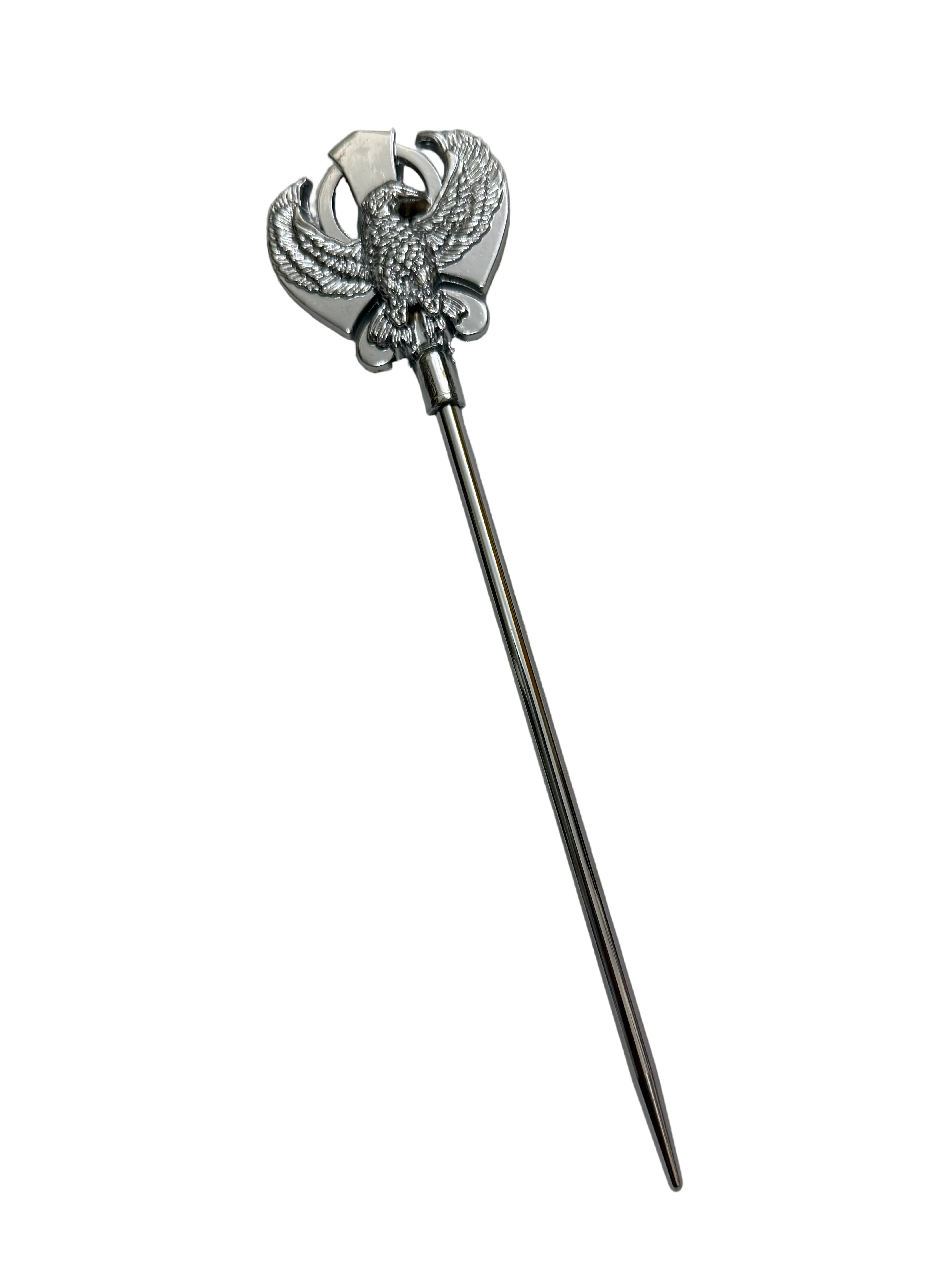 Khanda Eagle Design Salai (Silver)