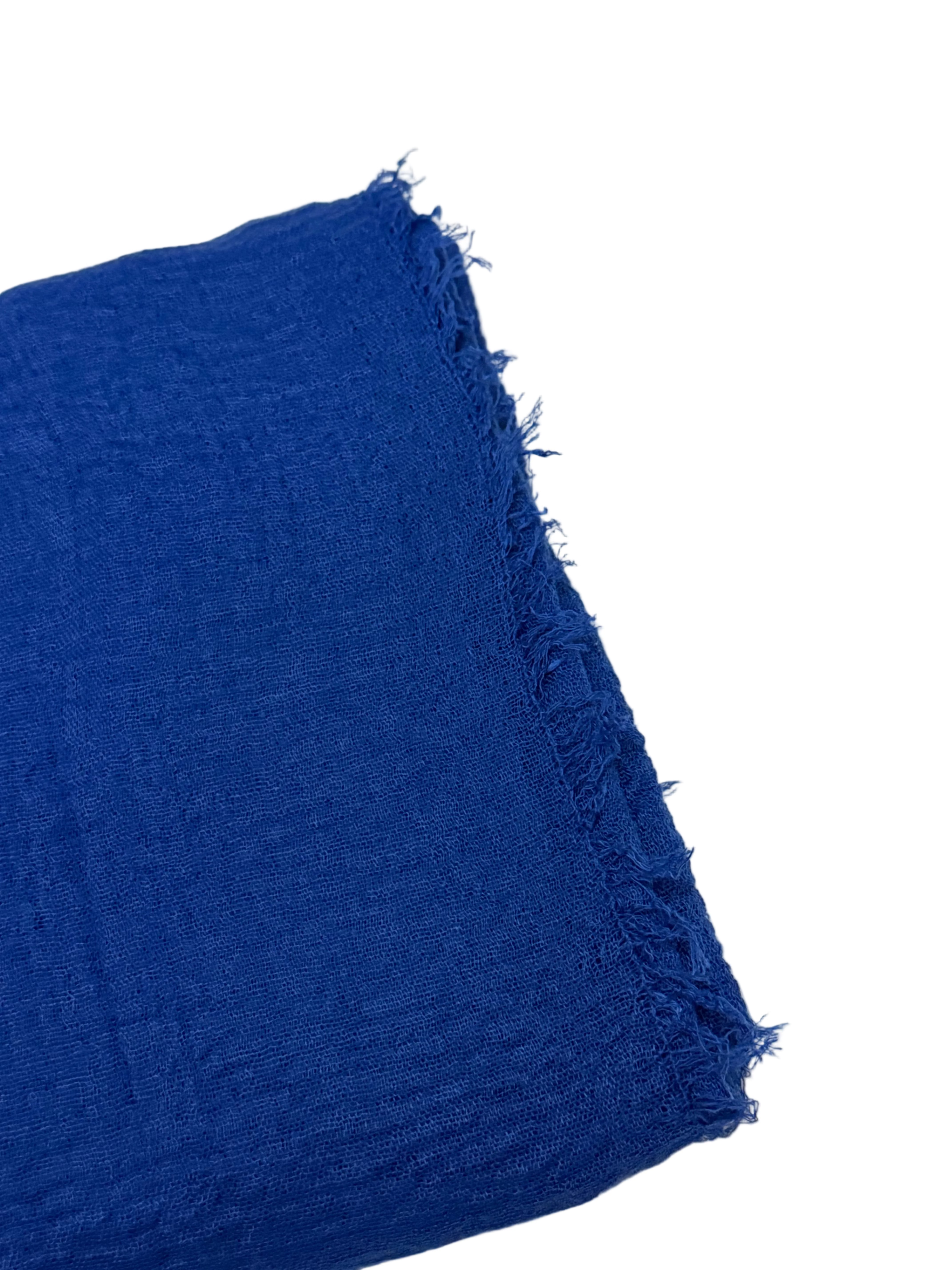 Thin Shawl Chunni - Royal Blue
