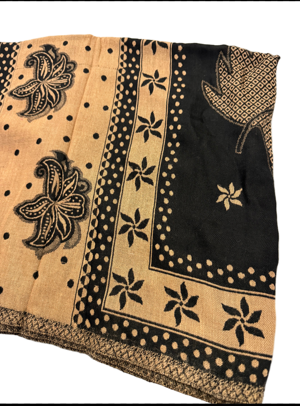 Black womens shawl