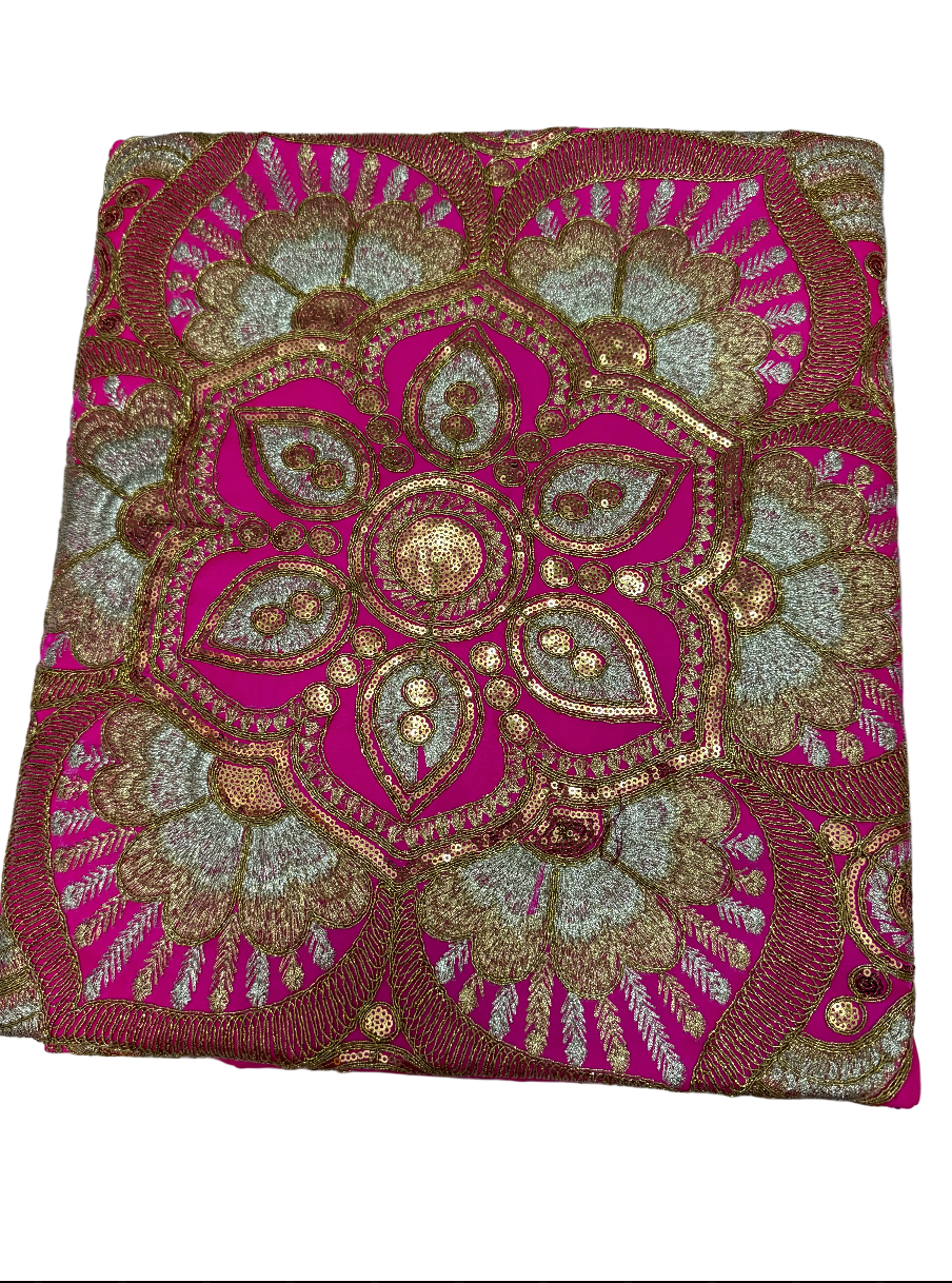Hot Pink Rumalla Sahib
