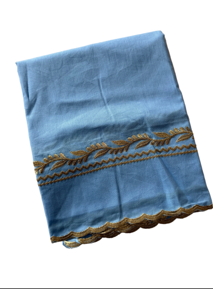 Light Blue with gold hazzoria