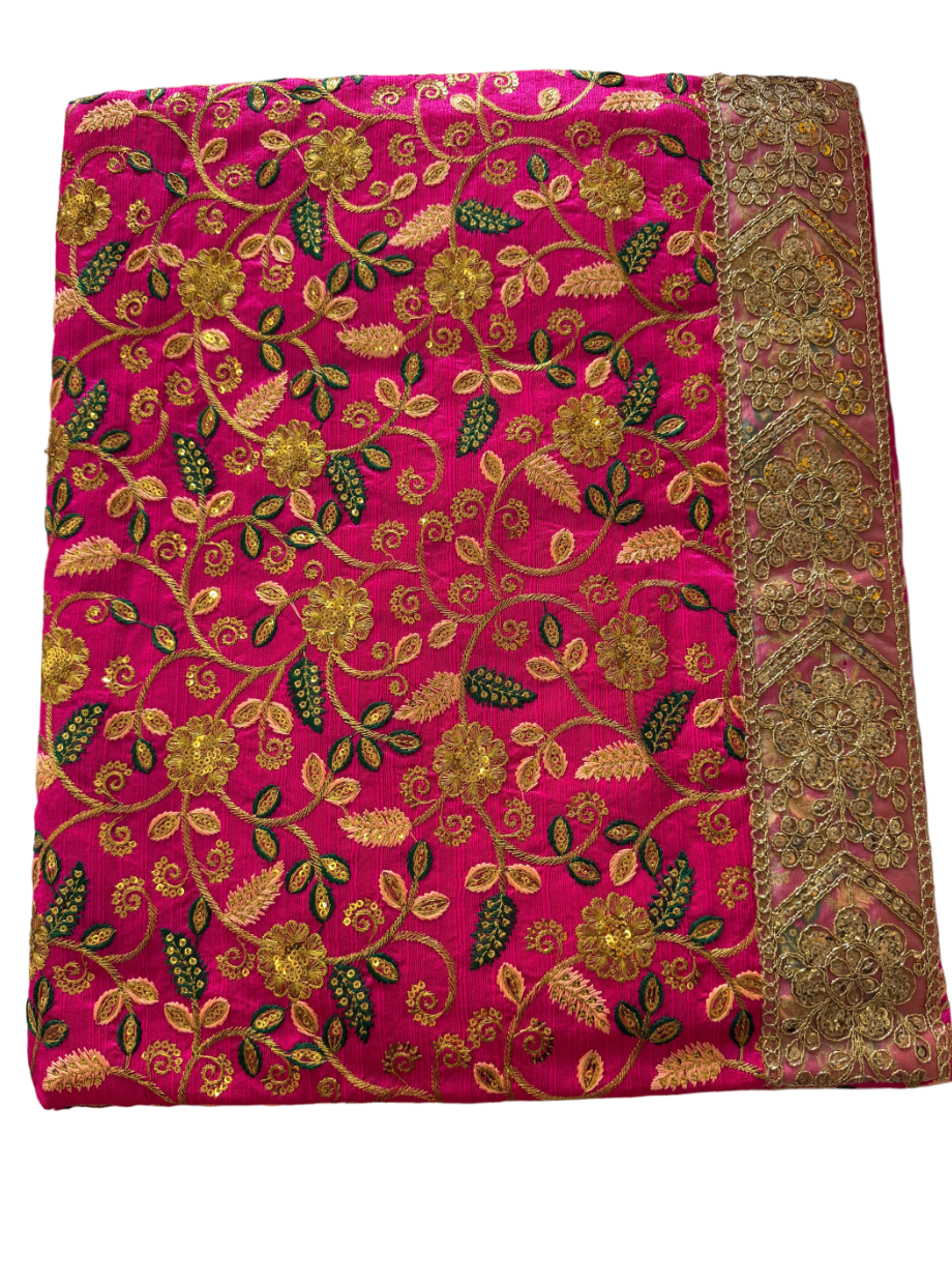 Hot Pink Rumalla Sahib