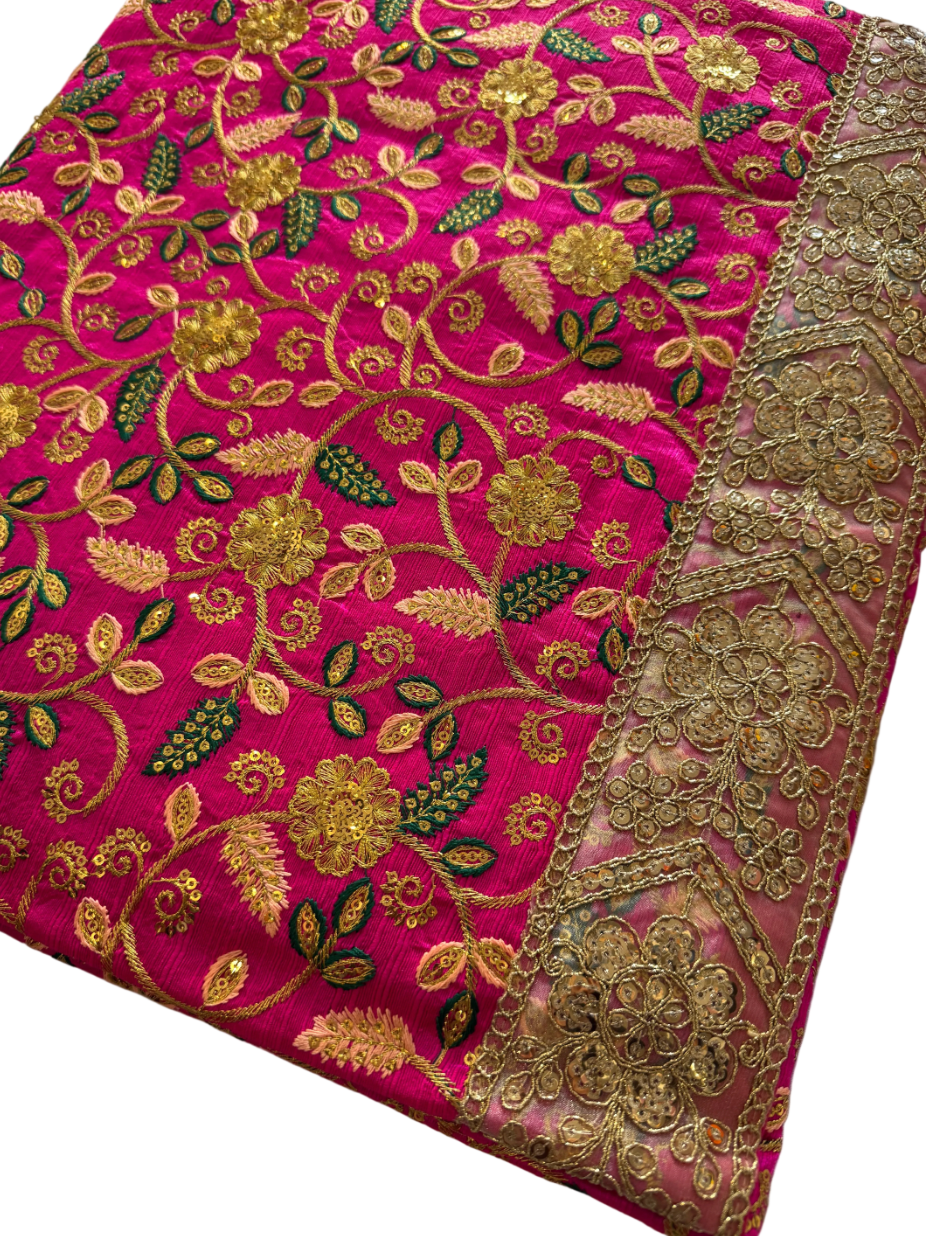 Hot Pink Rumalla Sahib