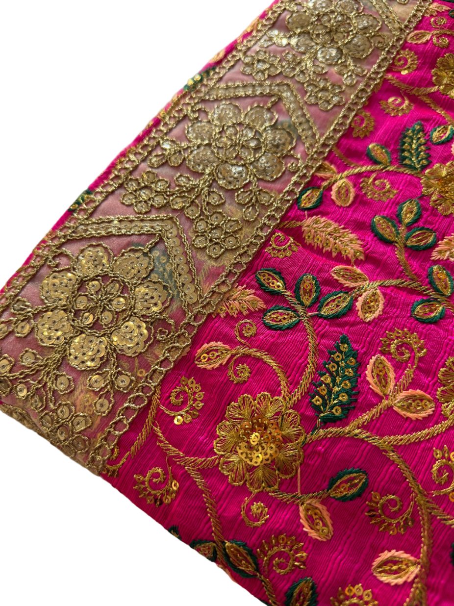 Hot Pink Rumalla Sahib