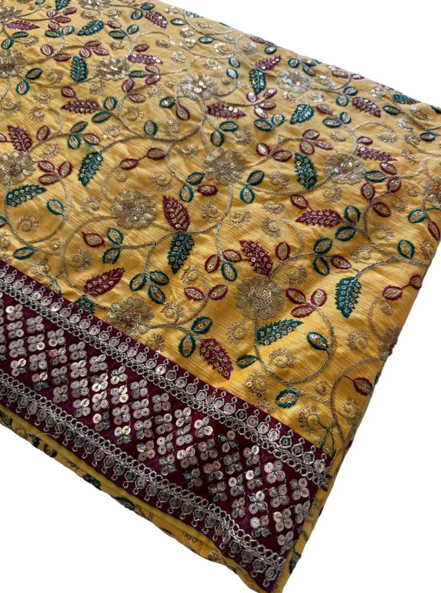 Heavy Rumalla Sahib Yellow
