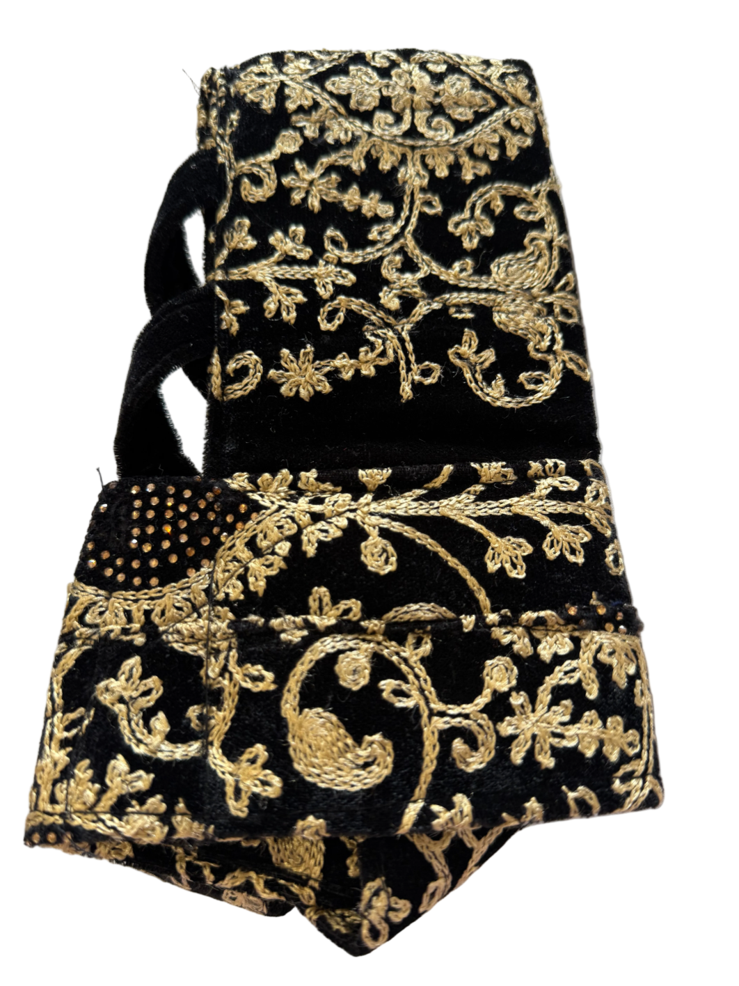 Black and Gold Velvet 3ft gatra