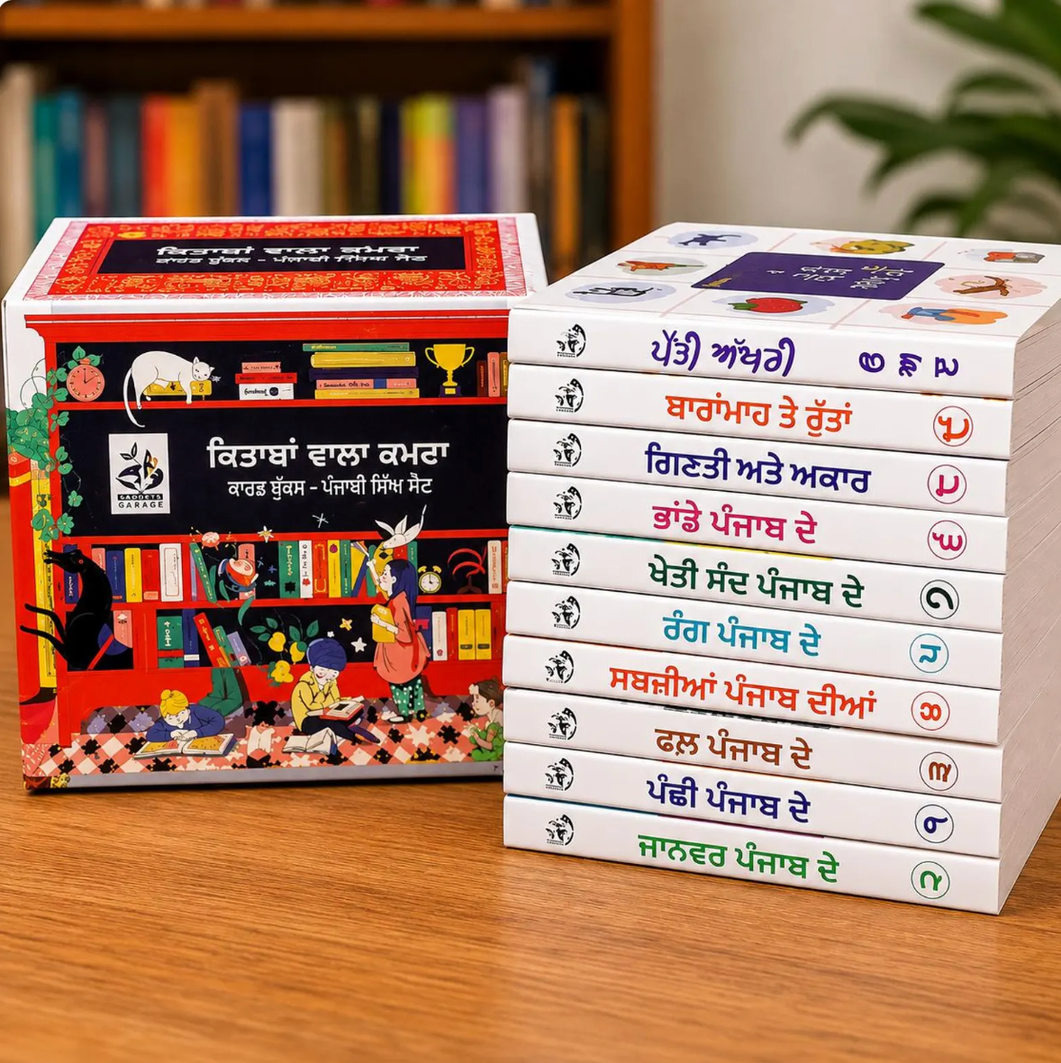 My First Punjabi Board Book Set For Kids and Toddlers