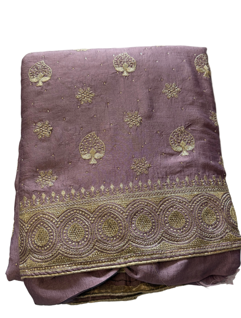 Light Purple Kadai Soft Unstitched Suit