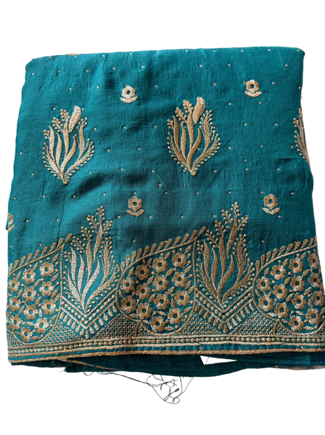 Turquoise Suit - Unstitched