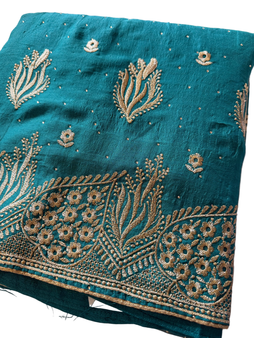 Turquoise Suit - Unstitched