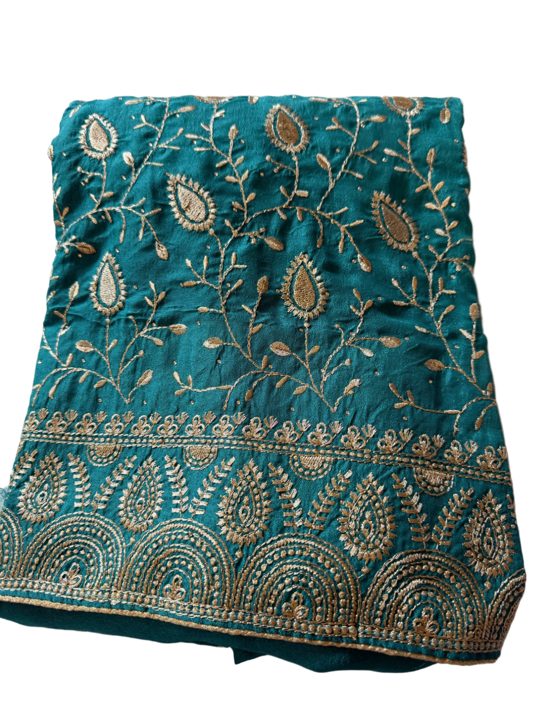 Turquoise Suit - Unstitched