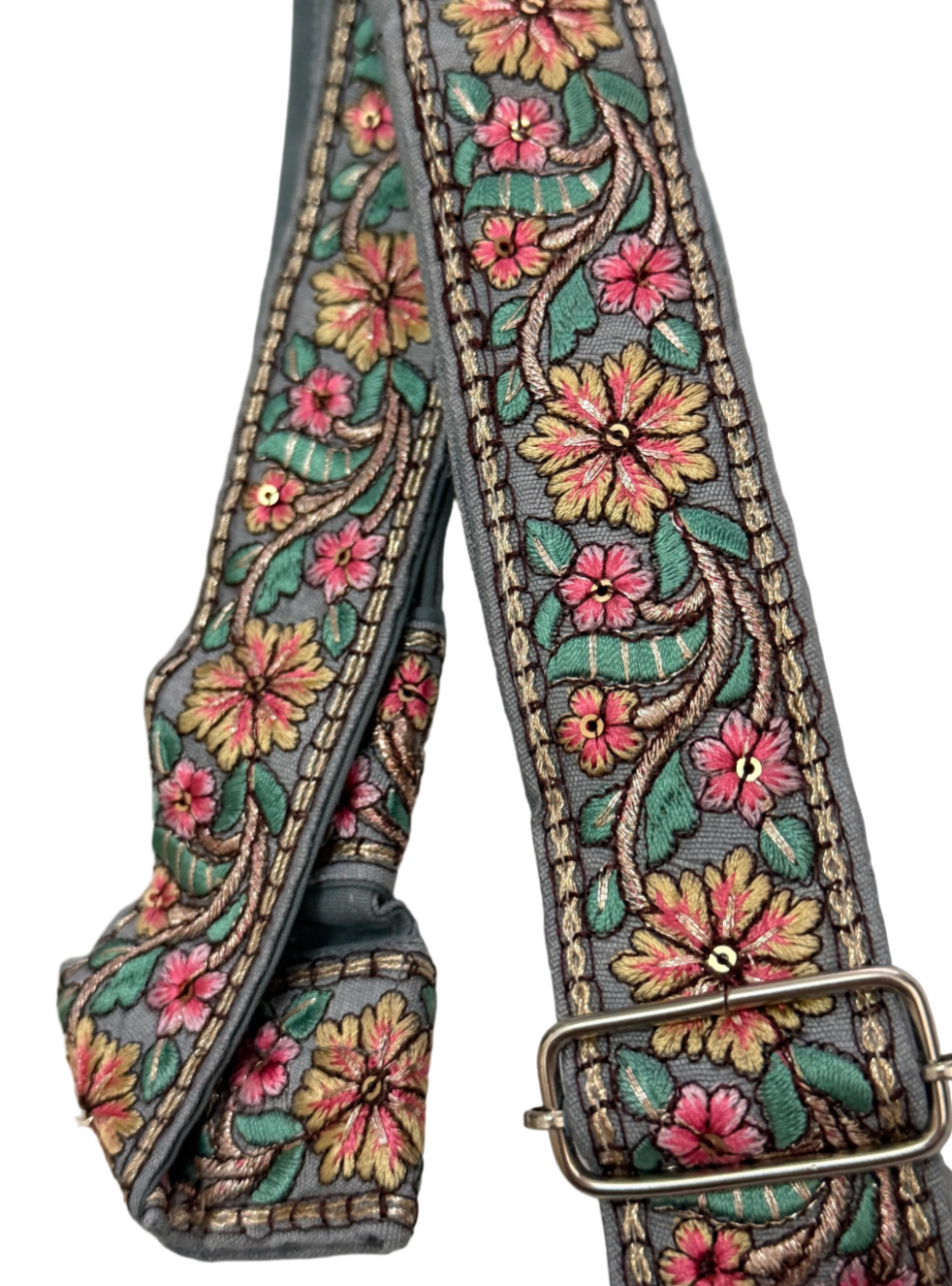 Grey Floral Flower Gatra
